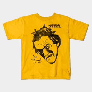 Jack Lambert 'The Man of Steel' Kids T-Shirt